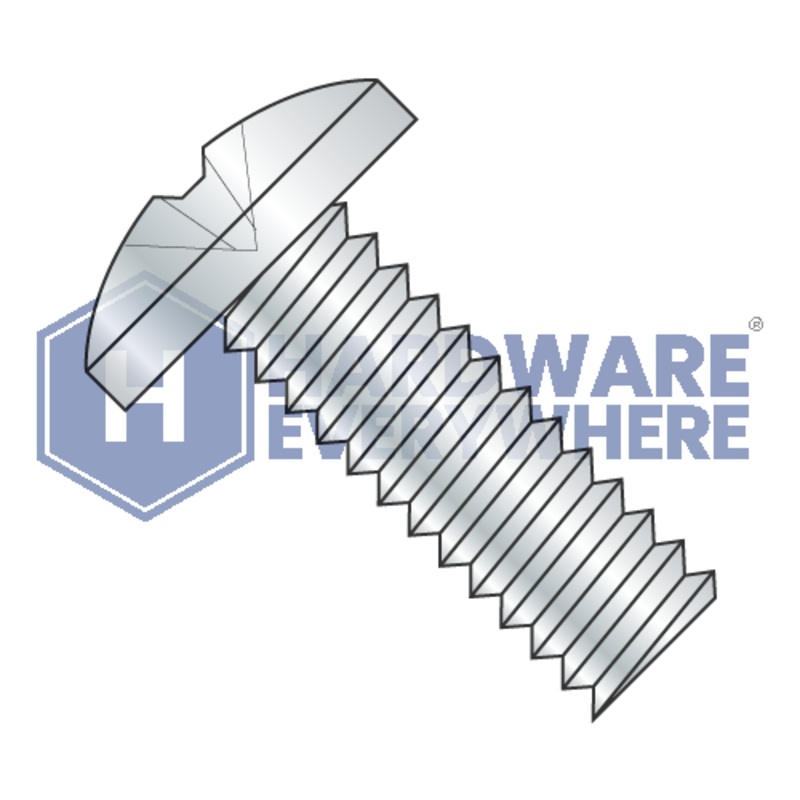 8-32 x 1/4 MACHINE SCREWS / Phillips / Binder Head Undercut / Steel / Zinc