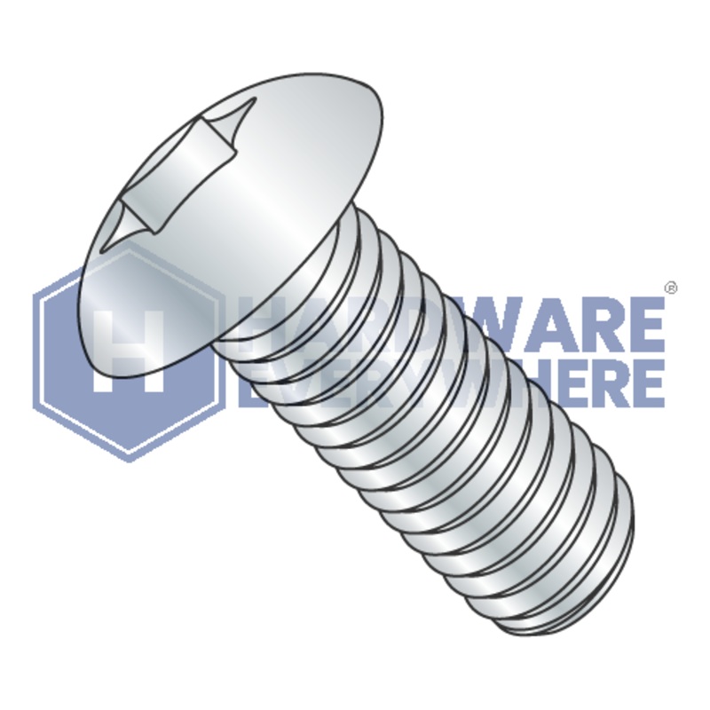 8-32 x 1/4 MACHINE SCREWS / Torx / Truss Head / Steel / Zinc