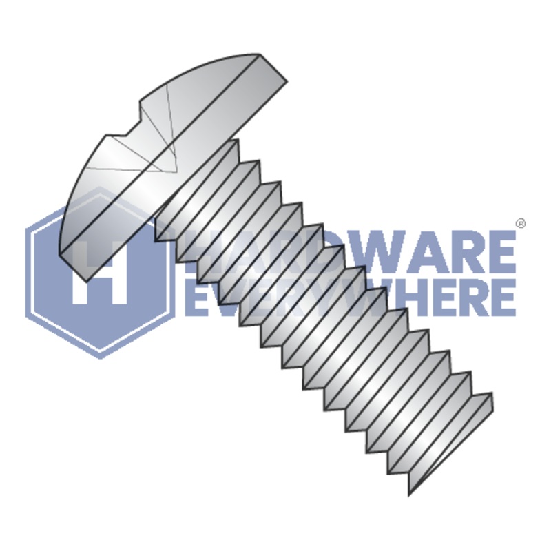 8-32 x 1/4 MACHINE SCREWS / Phillips / Binder Head Undercut / 18-8 Stainless / Plain