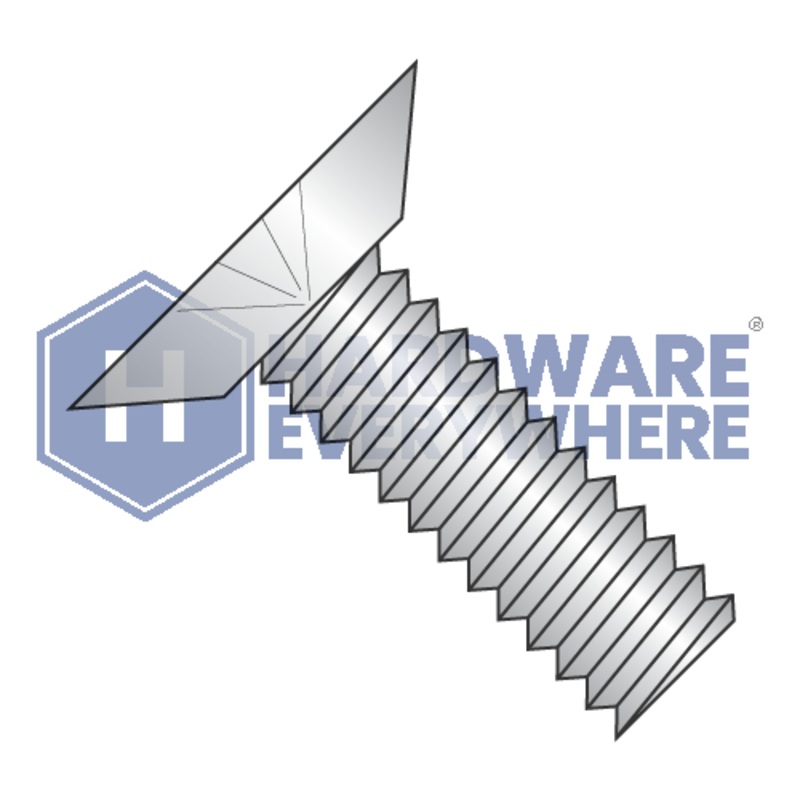 8-32 x 1/4 MACHINE SCREWS / Phillips / Flat Head Undercut / 18-8 Stainless / Plain