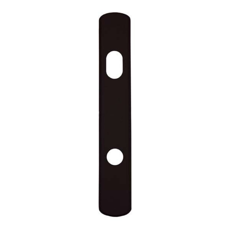 Andersen Albany Style (Active-Panel) Exterior Escutcheon Plate in Black finish