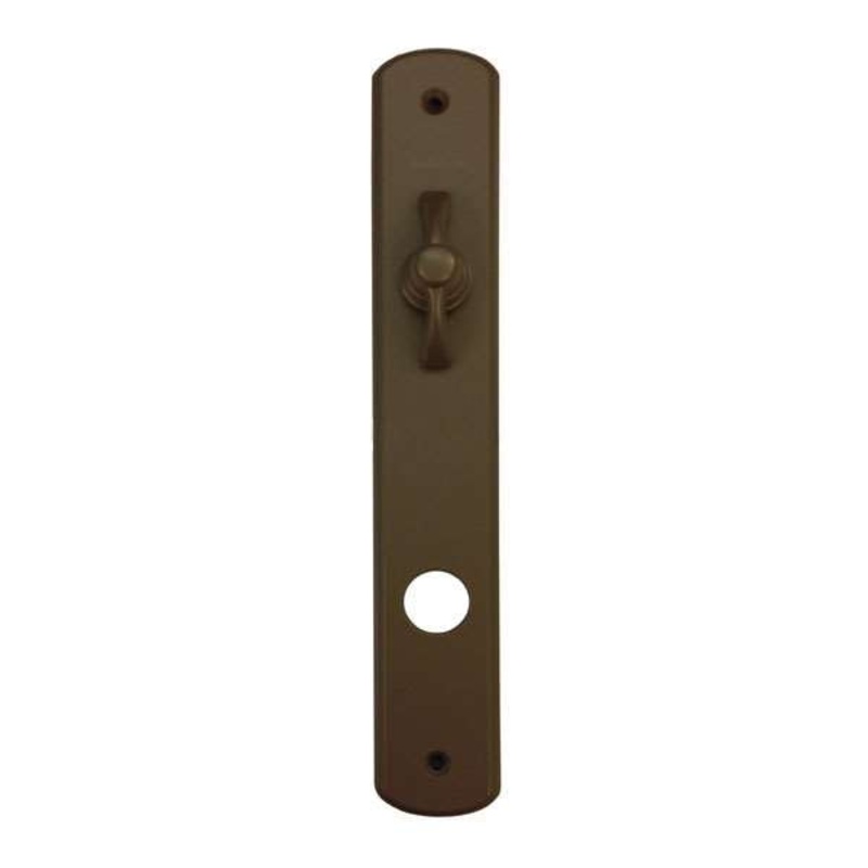 Andersen Albany Style (Active-Panel) Interior Escutcheon Plate in Stone finish