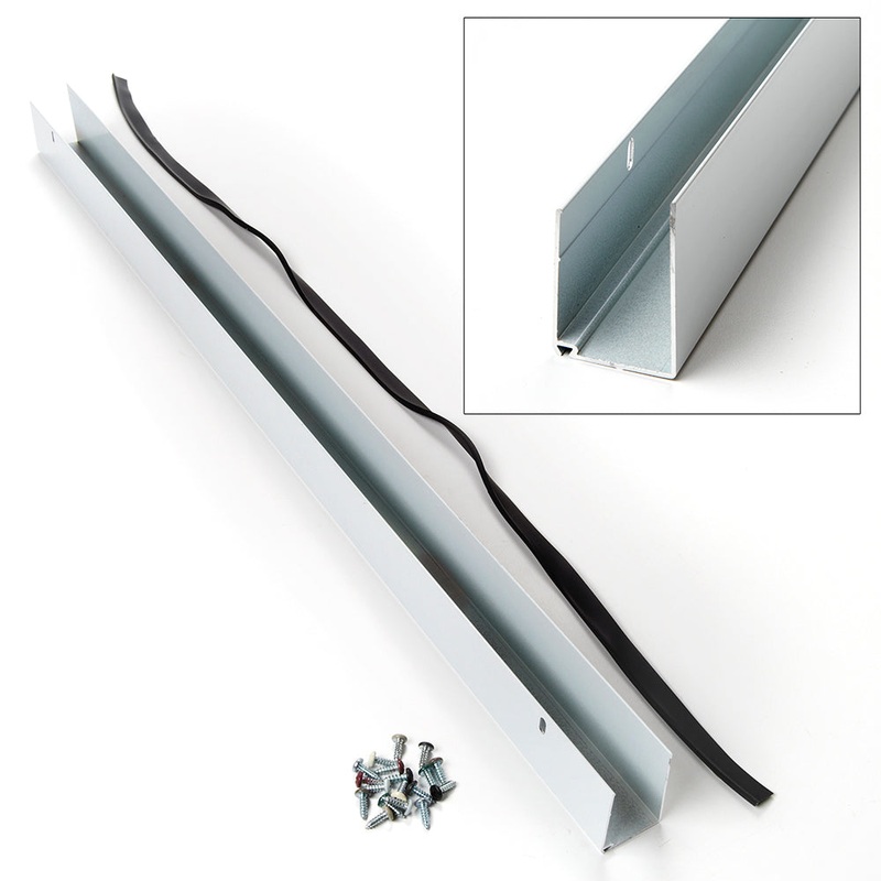 Andersen U Shaped 1 Thick Storm Door Sweep with Single Weatherstrip Fin