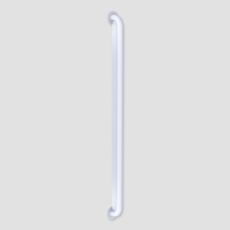 Anti-Ligature Vertical Grab Rail Antimicrobial White