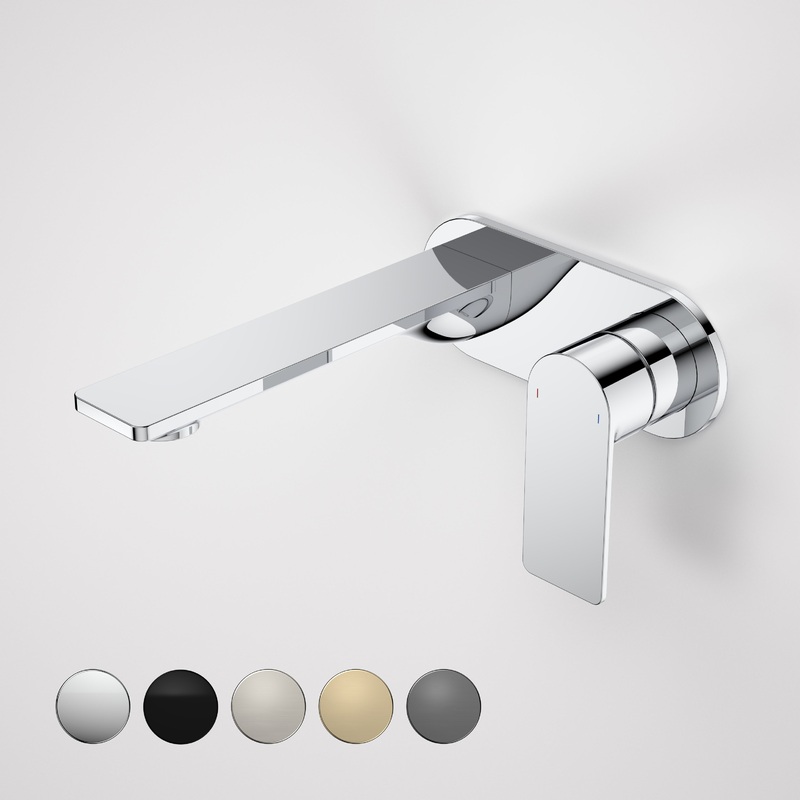 Urbane II 180mm Wall Basin / Bath Mixer – Round Cover Plate – Chrome – Sales Kit – LF