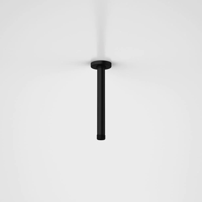 Urbane II 200mm Ceiling Shower Arm – Matte Black