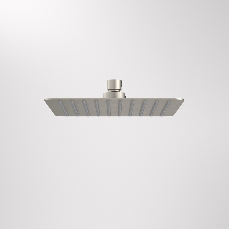 Urbane II 200mm Square Rain Shower (4 Star) – Brushed Nickel