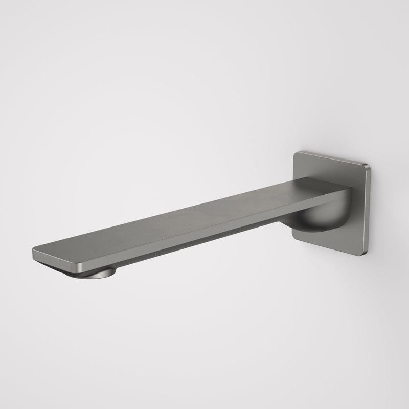 Urbane II 220mm Basin / Bath Outlet – Square Cover Plate – Gunmetal