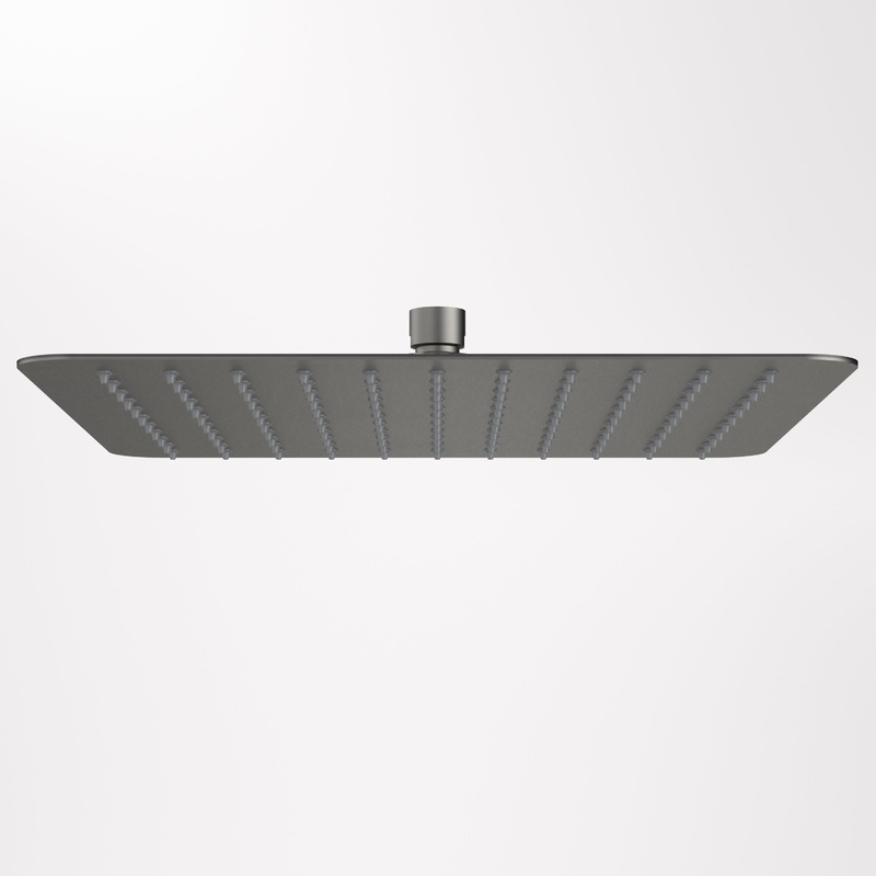 Urbane II 300mm Square Rain Shower – Gunmetal