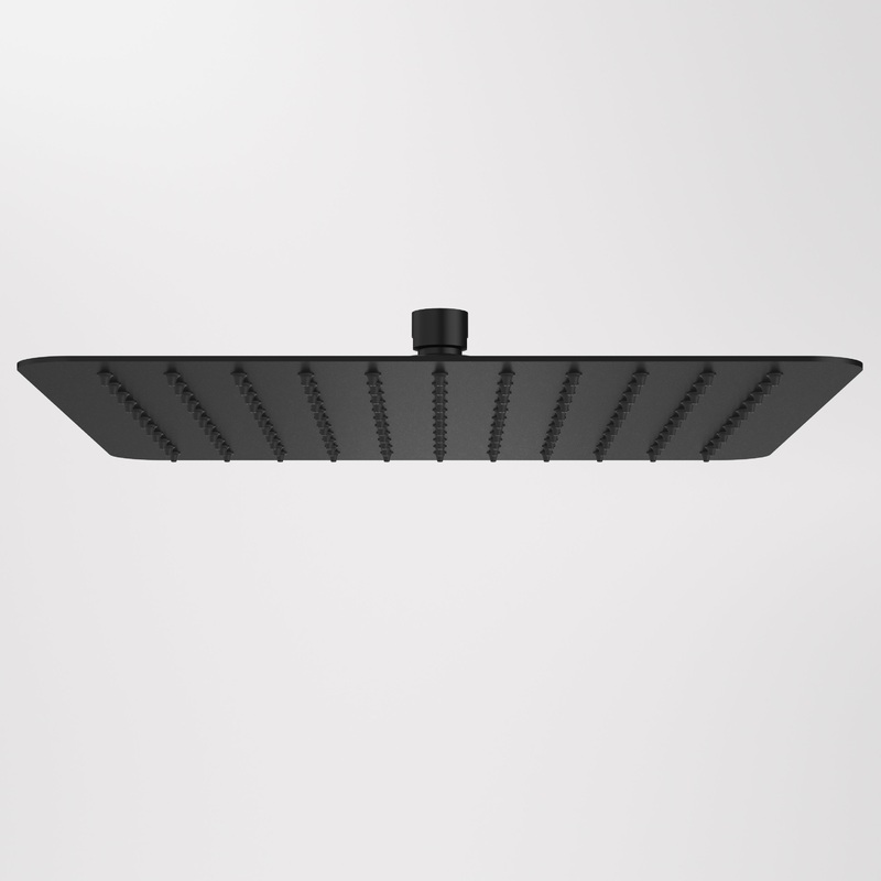 Urbane II 300mm Square Rain Shower – Matte Black