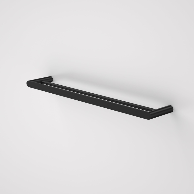 Urbane II 625mm Double Towel Rail  Matte Black