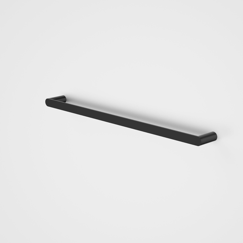 Urbane II 625mm Single Towel Rail  Matte Black