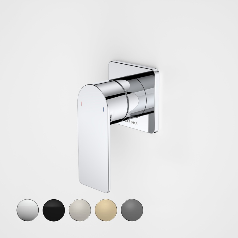 Urbane II Bath / Shower Mixer – Square Cover Plate – Chrome