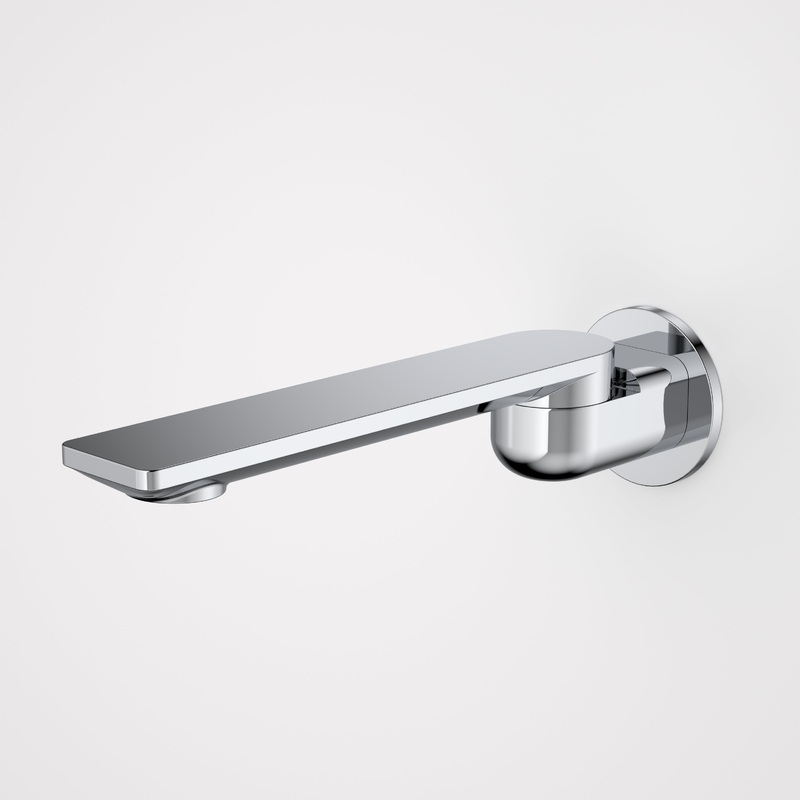 Urbane II 220mm Bath Swivel Outlet – Round Cover Plate – Chrome