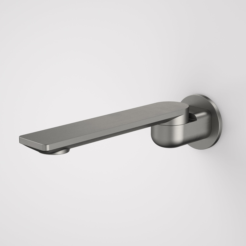 Urbane II 220mm Bath Swivel Outlet – Round Cover Plate – Gunmetal