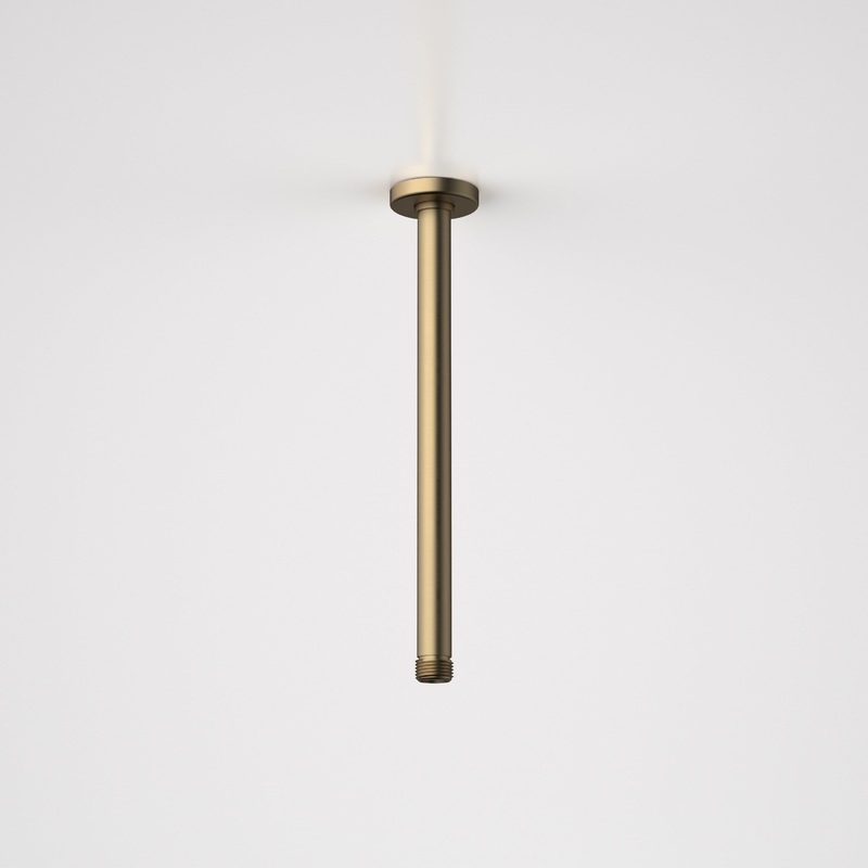 Urbane II 300mm Ceiling Shower Arm – Brushed Brass