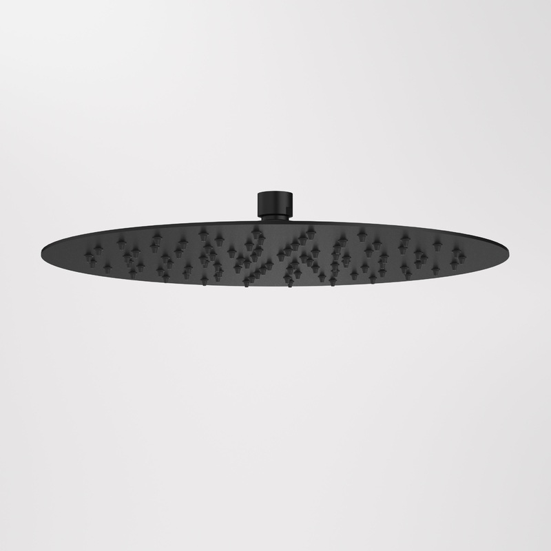 Urbane II 300mm Round Rain Shower – Matte Black