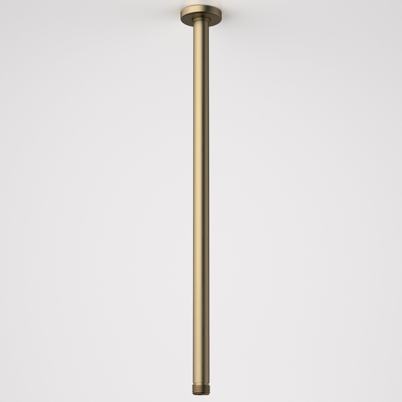 Urbane II 500mm Ceiling Shower Arm – Brushed Brass